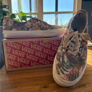 Vans Multicolor Fall Floral Canvas Shoes